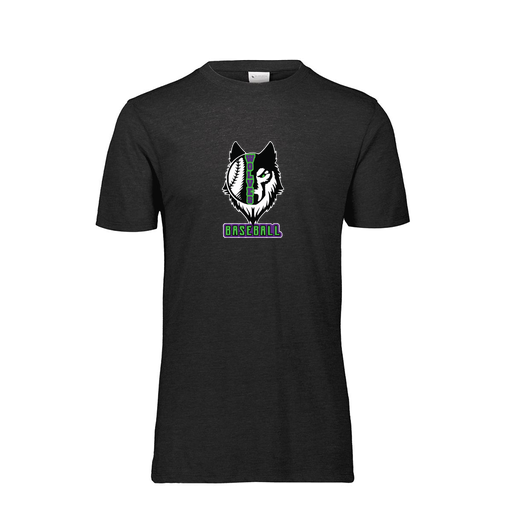 [FTSCUBBK-AS-LOGO1] Decker Men's Tri-Blend T-Shirt - Short Sleeve (Adult S, Black, Logo 1)