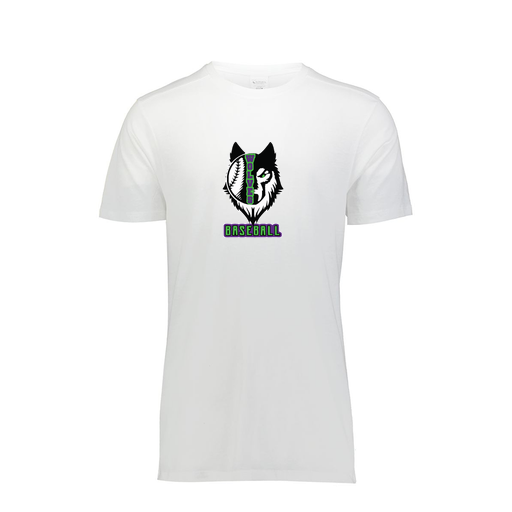 [FTSCUBWH-YS-LOGO1] Decker Youth Tri-Blend T-Shirt - Short Sleeve (Youth S, White, Logo 1)