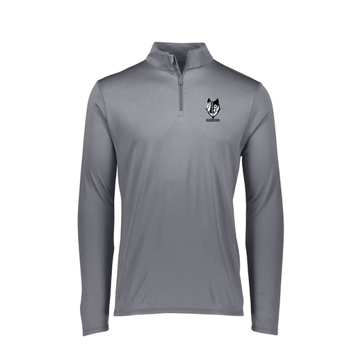 [FTLQFLGY-FAXS-LOGO1] Decker Women's Flex-Lite 1/4 Zip Shirt (Female Adult XS, Gray, Logo 1)