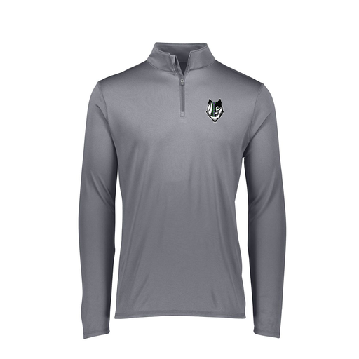 [FTLQFLGY-FAXS-LOGO2] Decker Women's Flex-Lite 1/4 Zip Shirt (Female Adult XS, Gray, Logo 2)