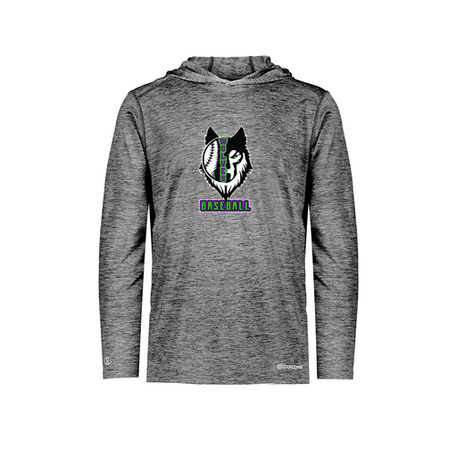 [FOLHCGBK-AS-LOGO1] Decker Men's Charge Hoodie (Adult S, Black, Logo 1)