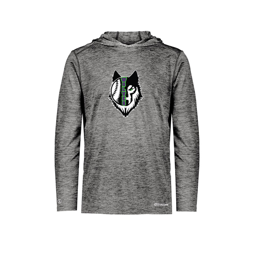 [FOLHCGBK-YS-LOGO2] Decker Youth Charge Hoodie (Youth S, Black, Logo 2)